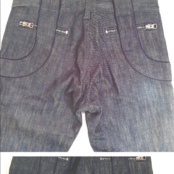 STELLA McCARTNEY EXCLUSIVE FOR H&M. Skinny jeans with F/B pockets, zip b… - Picture 5 of 7